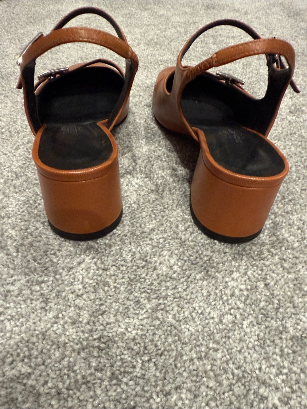 Authentic Hermes sling back shoes - Picture 5 of 7
